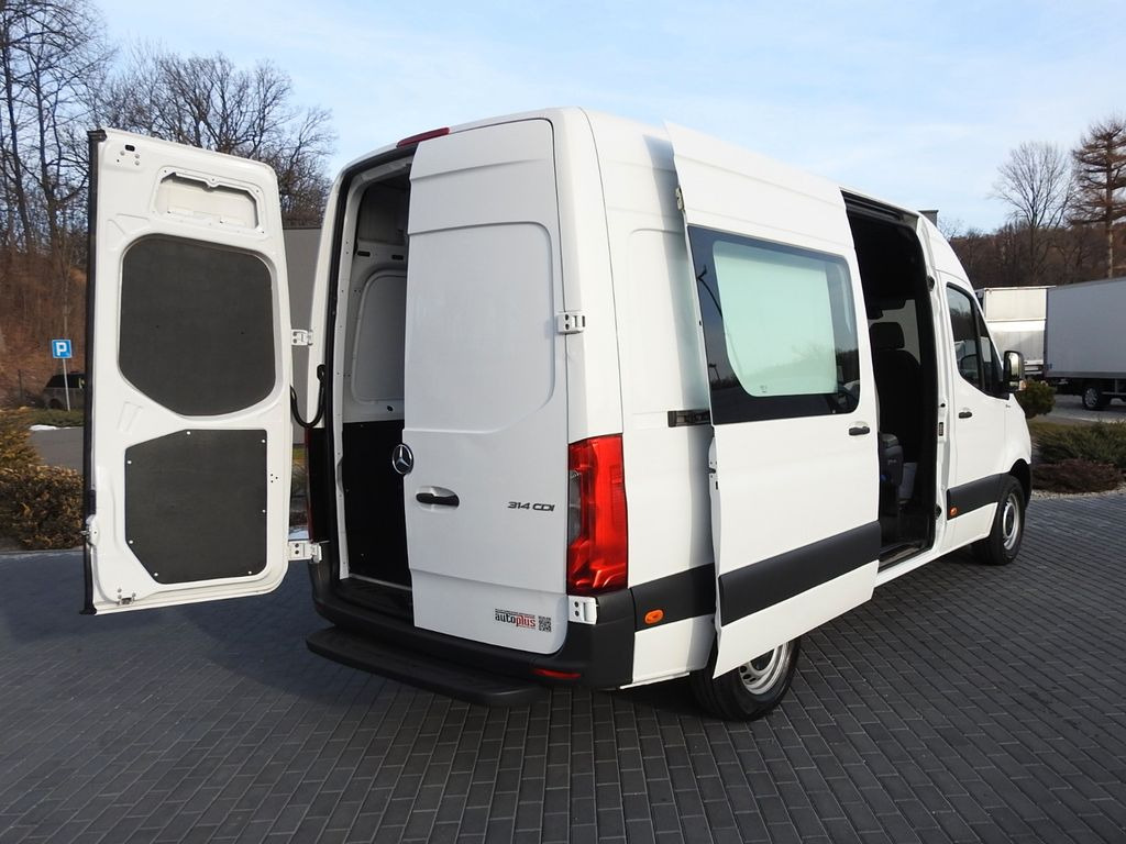 Mercedes-Benz SPRINTER 314 KASTENWAGEN DOPPELKABINE 6 SITZE - فان, الشاحنات الصغيرة كابينة مزدوجة: صورة 3 Mercedes-Benz SPRINTER 314 KASTENWAGEN DOPPELKABINE 6 SITZE - فان, الشاحنات الصغيرة كابينة مزدوجة: صورة 3