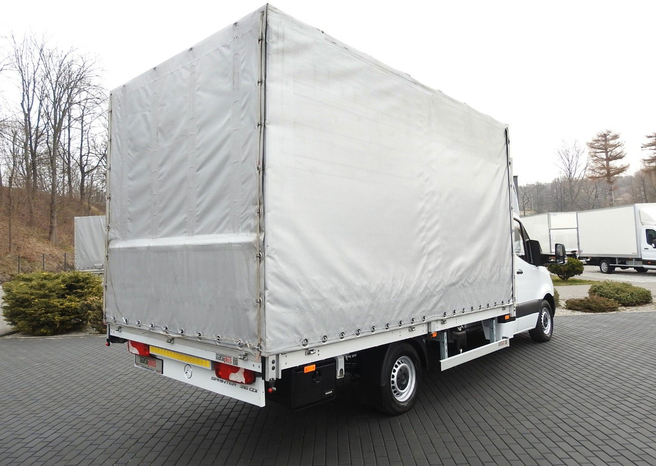 Mercedes-Benz SPRINTER 316 PRITSCHE PLANE 10 PALETTEN WEBASTO - شاحنة ستارة جانبية, الشاحنات الصغيرة كابينة مزدوجة: صورة 3 Mercedes-Benz SPRINTER 316 PRITSCHE PLANE 10 PALETTEN WEBASTO - شاحنة ستارة جانبية, الشاحنات الصغيرة كابينة مزدوجة: صورة 3