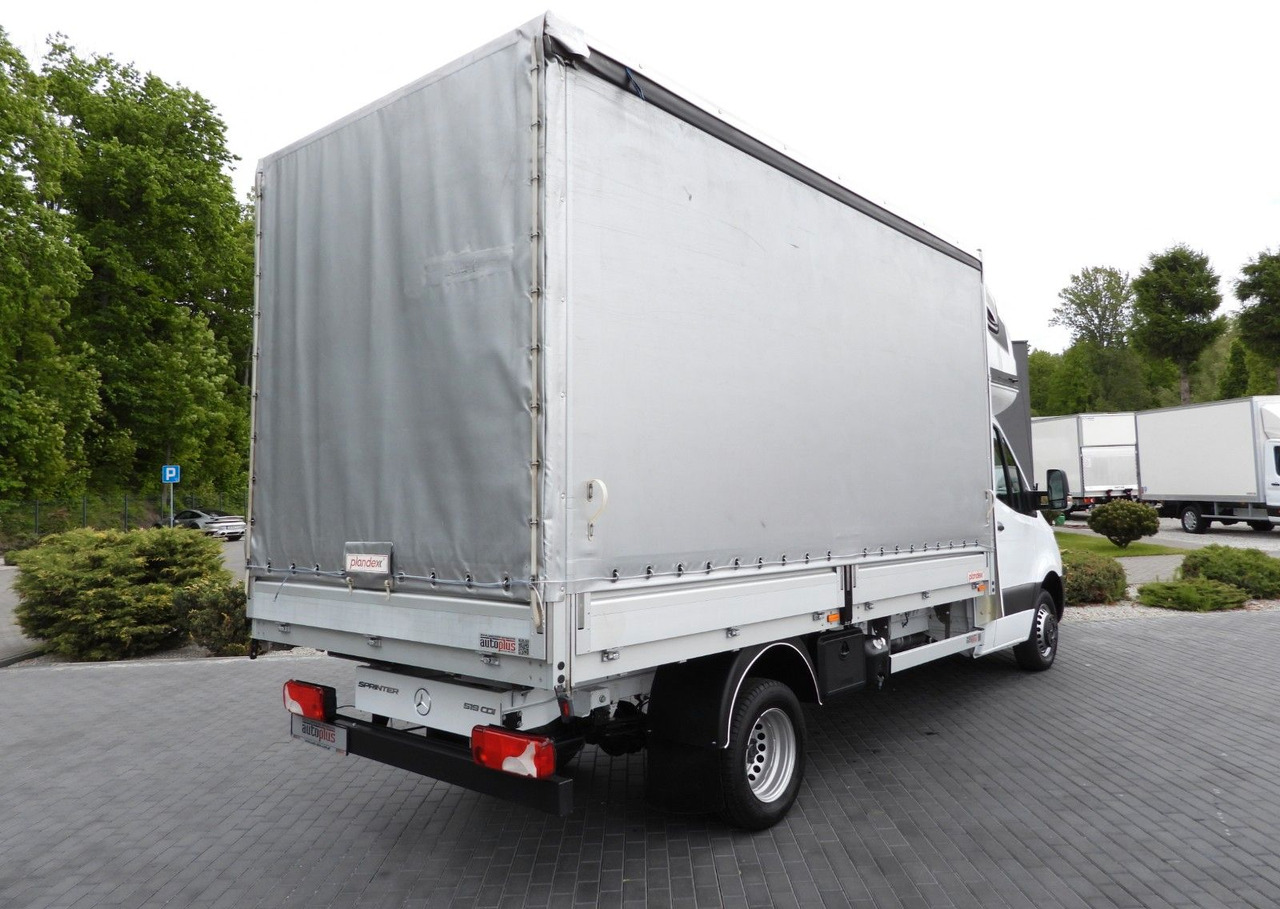 Mercedes-Benz SPRINTER 519 PRITSCHE PLANE 8 PALETTEN WEBASTO - شاحنة ستارة جانبية: صورة 3 Mercedes-Benz SPRINTER 519 PRITSCHE PLANE 8 PALETTEN WEBASTO - شاحنة ستارة جانبية: صورة 3