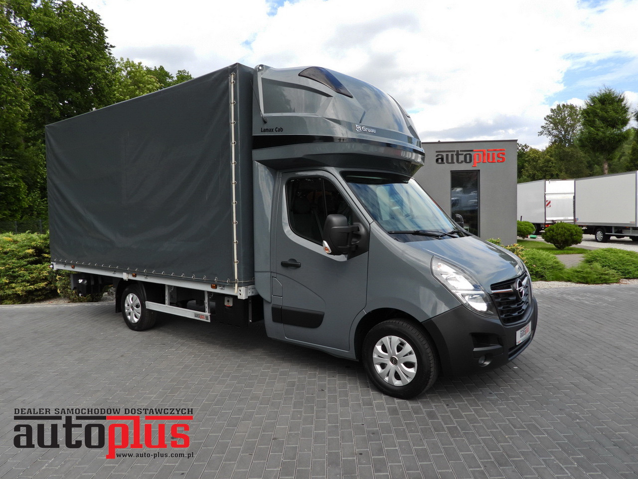 OPEL MOVANO TARPAULIN 10 PALLETS WEBASTO CRUISE CONTROL LED LIGHTS PNEUMATICS AIR CONDITIONING 165HP - شاحنة ستارة جانبية: صورة 1 OPEL MOVANO TARPAULIN 10 PALLETS WEBASTO CRUISE CONTROL LED LIGHTS PNEUMATICS AIR CONDITIONING 165HP - شاحنة ستارة جانبية: صورة 1