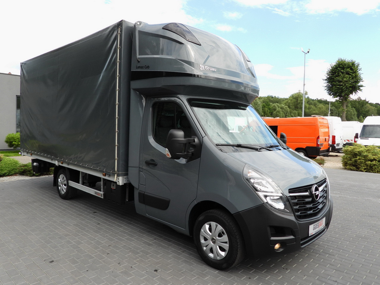 OPEL MOVANO TARPAULIN 10 PALLETS WEBASTO CRUISE CONTROL LED LIGHTS PNEUMATICS AIR CONDITIONING 165HP - شاحنة ستارة جانبية: صورة 4 OPEL MOVANO TARPAULIN 10 PALLETS WEBASTO CRUISE CONTROL LED LIGHTS PNEUMATICS AIR CONDITIONING 165HP - شاحنة ستارة جانبية: صورة 4