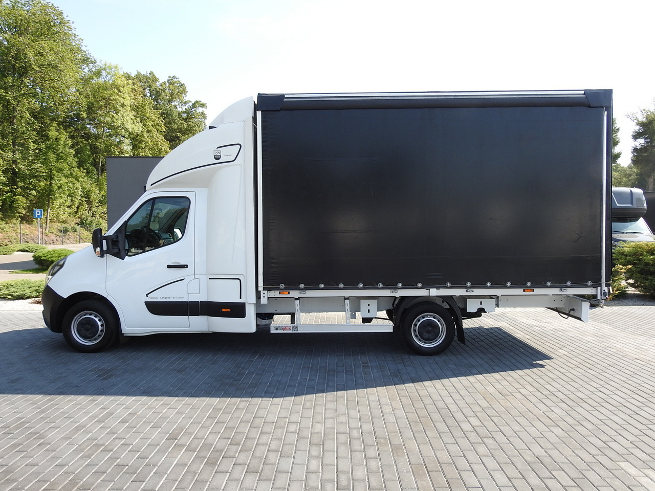 شاحنة ستارة جانبية OPEL MOVANO TARPAULIN 8 PALLETS WEBASTO CRUISE CONTROL AIR CONDITIONING LED LIGHTS PNEUMATICS  165HP: صورة 9