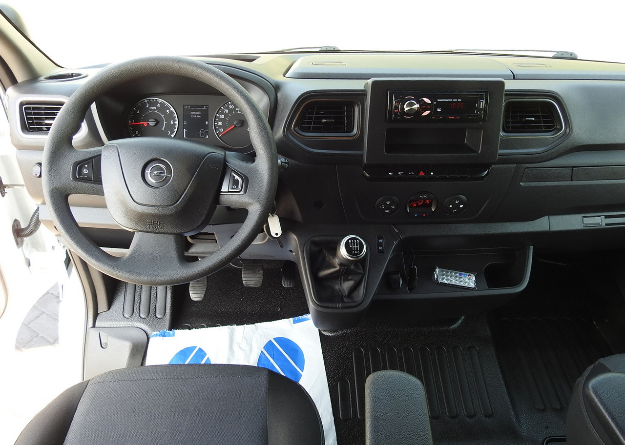 شاحنة ستارة جانبية OPEL MOVANO TARPAULIN 8 PALLETS WEBASTO CRUISE CONTROL AIR CONDITIONING LED LIGHTS PNEUMATICS  165HP: صورة 36