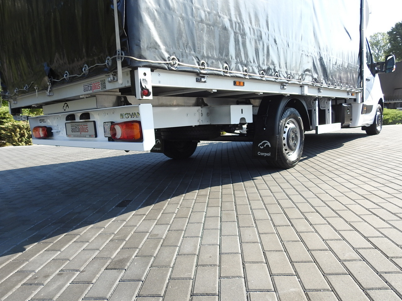 شاحنة ستارة جانبية OPEL MOVANO TARPAULIN 8 PALLETS WEBASTO CRUISE CONTROL AIR CONDITIONING LED LIGHTS PNEUMATICS  165HP: صورة 30