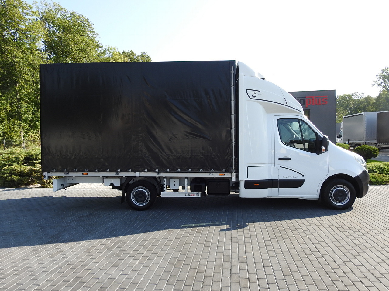 شاحنة ستارة جانبية OPEL MOVANO TARPAULIN 8 PALLETS WEBASTO CRUISE CONTROL AIR CONDITIONING LED LIGHTS PNEUMATICS  165HP: صورة 7