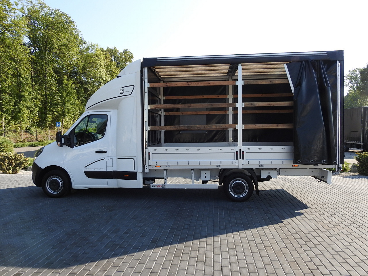 شاحنة ستارة جانبية OPEL MOVANO TARPAULIN 8 PALLETS WEBASTO CRUISE CONTROL AIR CONDITIONING LED LIGHTS PNEUMATICS  165HP: صورة 8