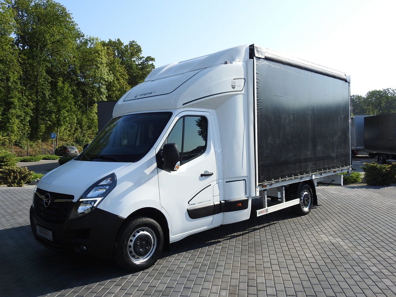 شاحنة ستارة جانبية OPEL MOVANO TARPAULIN 8 PALLETS WEBASTO CRUISE CONTROL AIR CONDITIONING LED LIGHTS PNEUMATICS  165HP: صورة 18