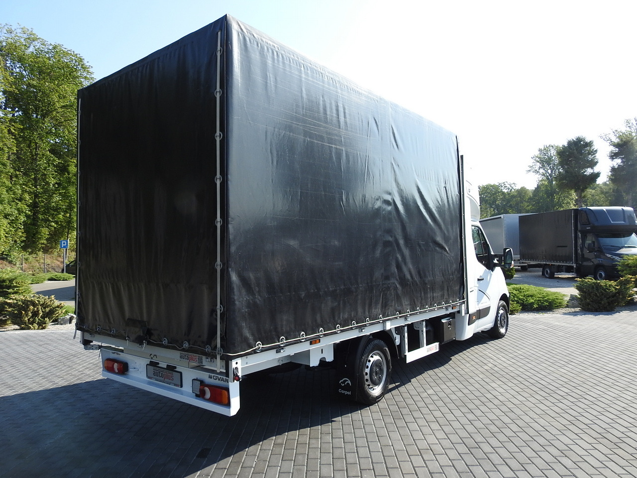 OPEL MOVANO TARPAULIN 8 PALLETS WEBASTO CRUISE CONTROL AIR CONDITIONING LED LIGHTS PNEUMATICS 165HP - شاحنة ستارة جانبية: صورة 3 OPEL MOVANO TARPAULIN 8 PALLETS WEBASTO CRUISE CONTROL AIR CONDITIONING LED LIGHTS PNEUMATICS 165HP - شاحنة ستارة جانبية: صورة 3