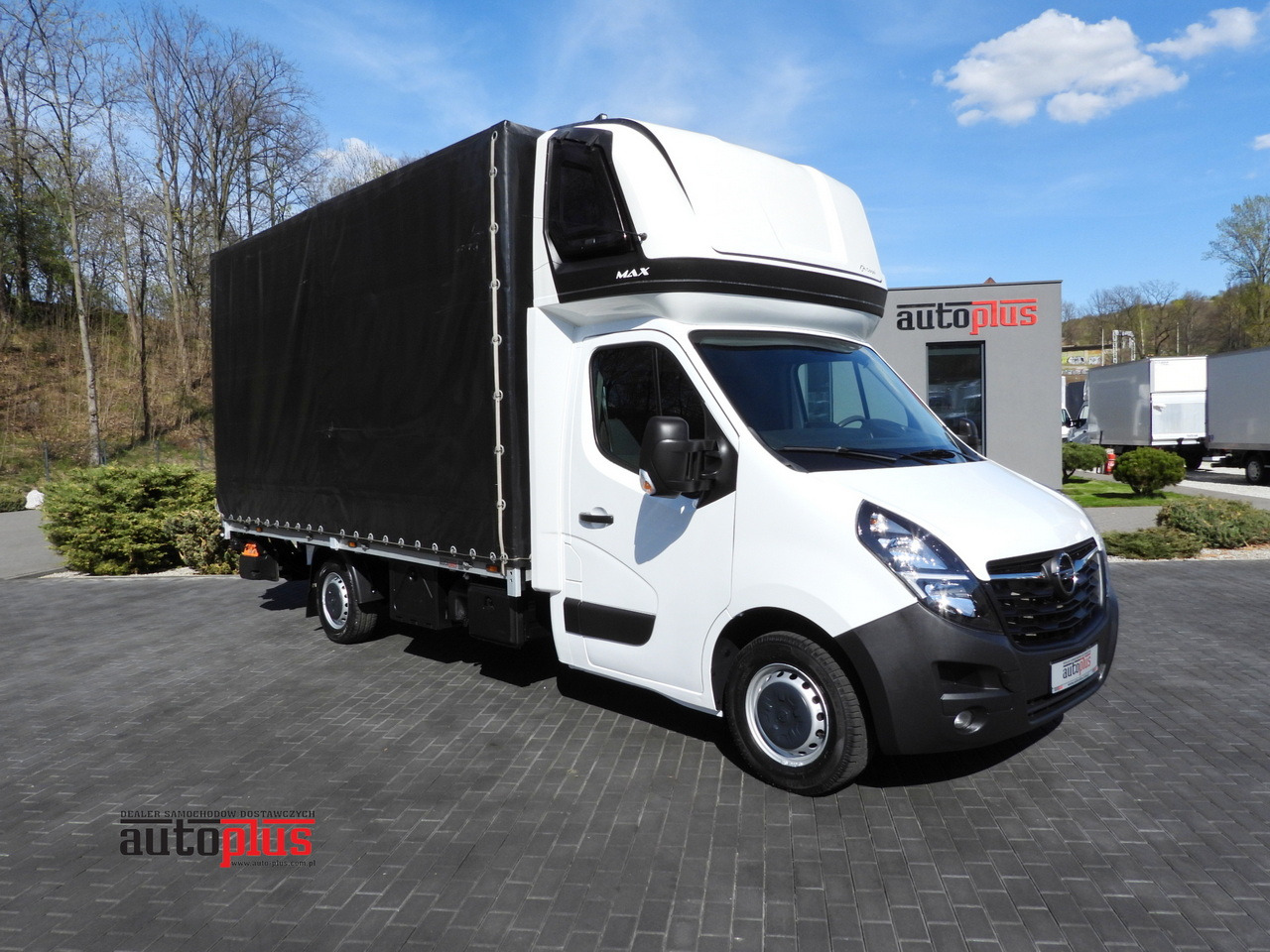 OPEL MOVANO TARPAULIN LIFT 9 PALLETS WEBASTO CRUISE CONTROL LED LIGHTS PNEUMATICS AIR CONDITIONING 165HP - شاحنة ستارة جانبية: صورة 1 OPEL MOVANO TARPAULIN LIFT 9 PALLETS WEBASTO CRUISE CONTROL LED LIGHTS PNEUMATICS AIR CONDITIONING 165HP - شاحنة ستارة جانبية: صورة 1