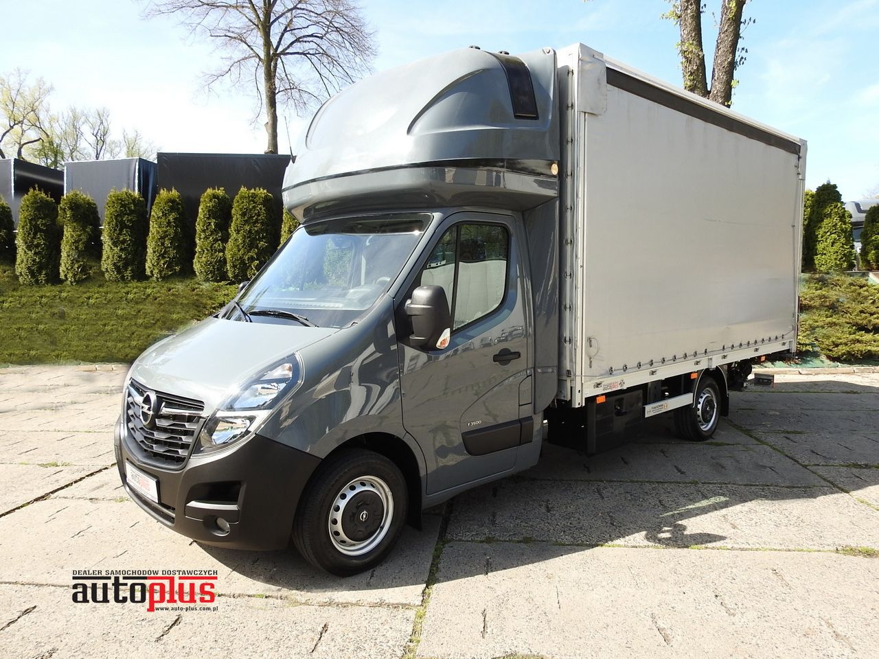 OPEL MOVANO  TARPAULIN LIFT 9 PALLETS WEBASTO CRUISE CONTROL NAVIGATION LED LIGHTS PNEUMATICS AIR CONDITIONING  165HP - شاحنة ستارة جانبية: صورة 1 OPEL MOVANO  TARPAULIN LIFT 9 PALLETS WEBASTO CRUISE CONTROL NAVIGATION LED LIGHTS PNEUMATICS AIR CONDITIONING  165HP - شاحنة ستارة جانبية: صورة 1