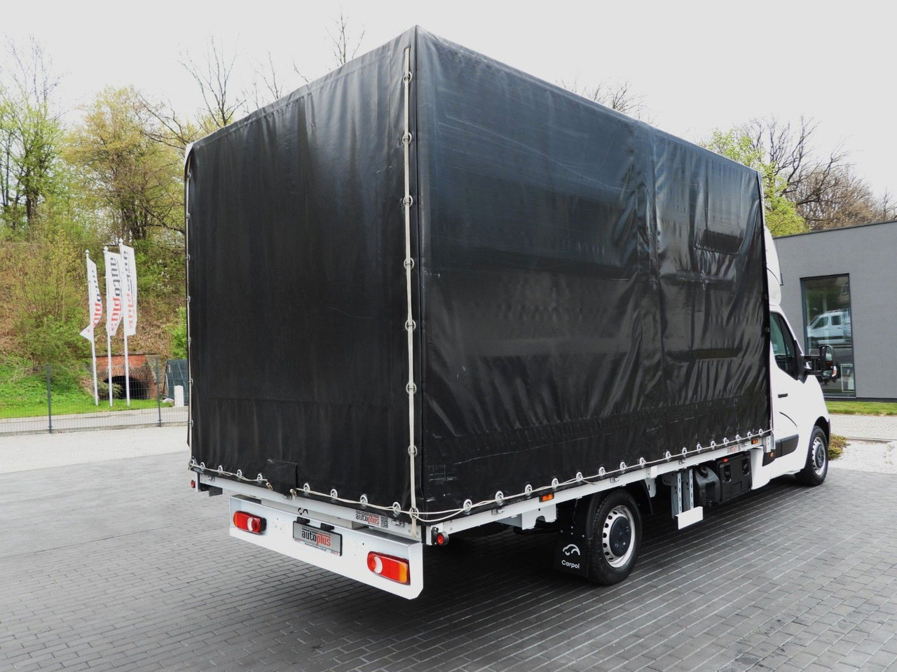 شاحنة ستارة جانبية, الشاحنات الصغيرة كابينة مزدوجة Opel MOVANO  PRITSCHE PLANE 10 PALETTEN WEBASTO A/C: صورة 13