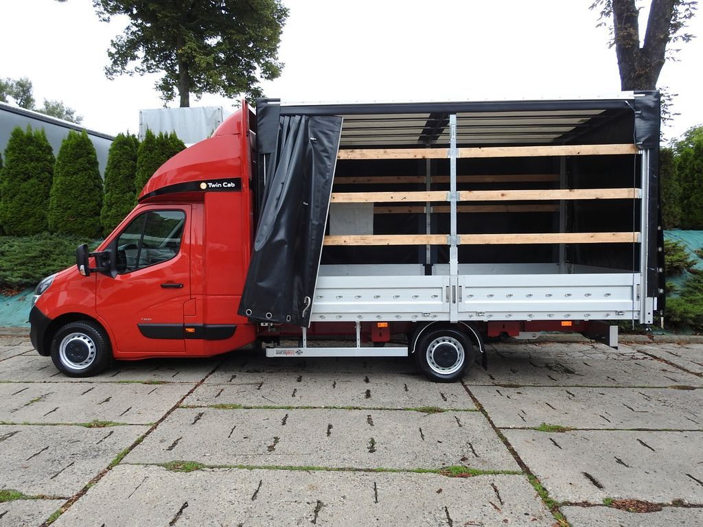 شاحنة ستارة جانبية, الشاحنات الصغيرة كابينة مزدوجة Opel MOVANO PRITSCHE PLANE 10 PALETTEN WEBASTO A/C: صورة 8