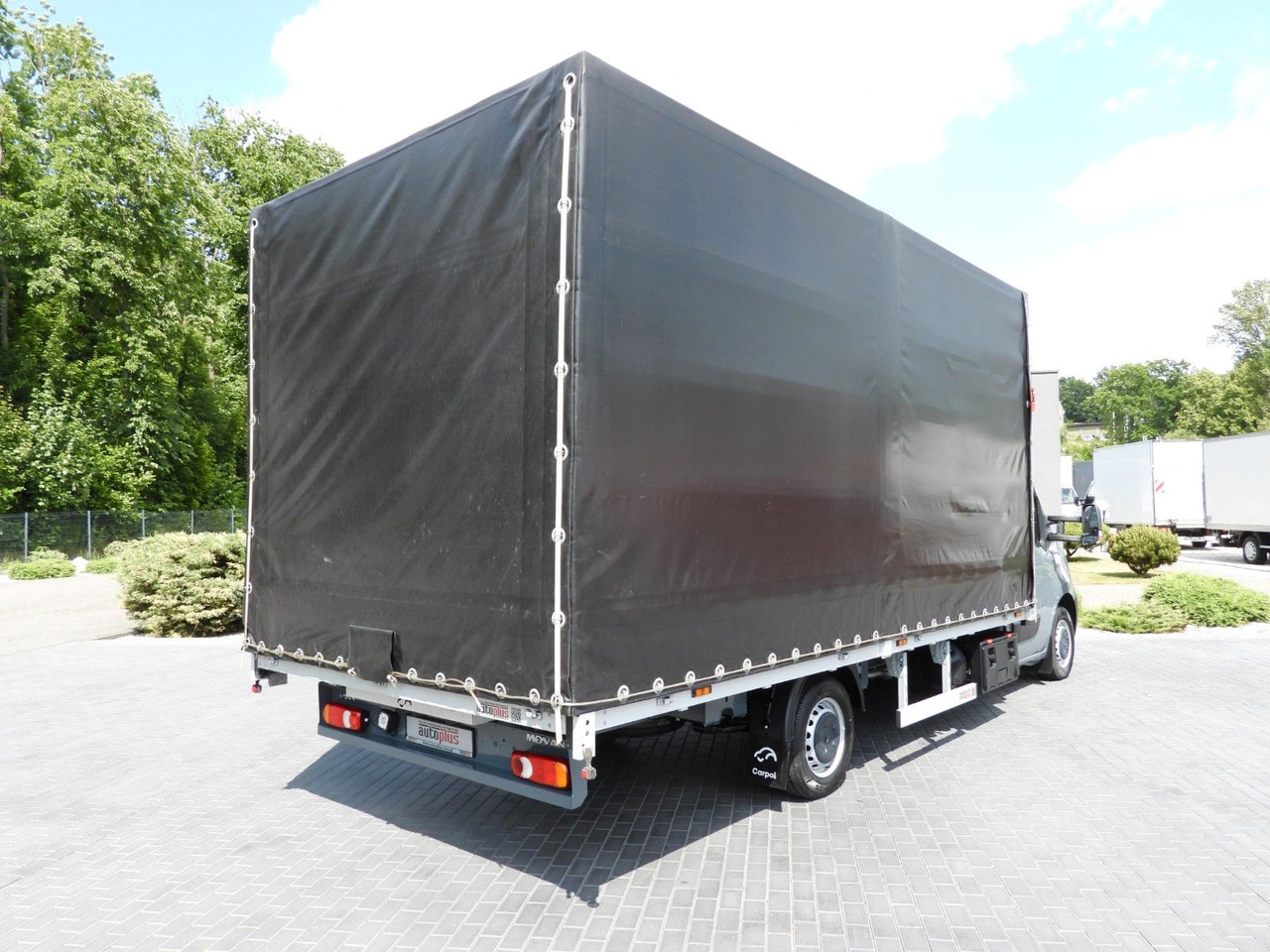 Opel MOVANO PRITSCHE PLANE 12 PALETTEN WEBASTO A/C - شاحنة ستارة جانبية: صورة 3 Opel MOVANO PRITSCHE PLANE 12 PALETTEN WEBASTO A/C - شاحنة ستارة جانبية: صورة 3