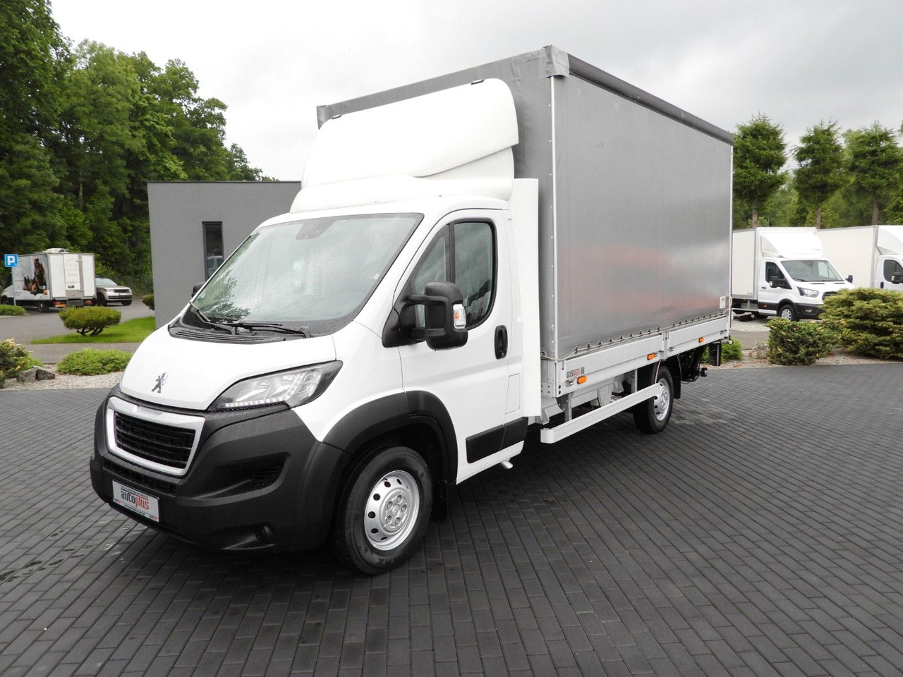 شاحنة ستارة جانبية Peugeot BOXER  PRITSCHE PLANE AUFZUG 8 PALETTEN TEMPOMAT: صورة 17