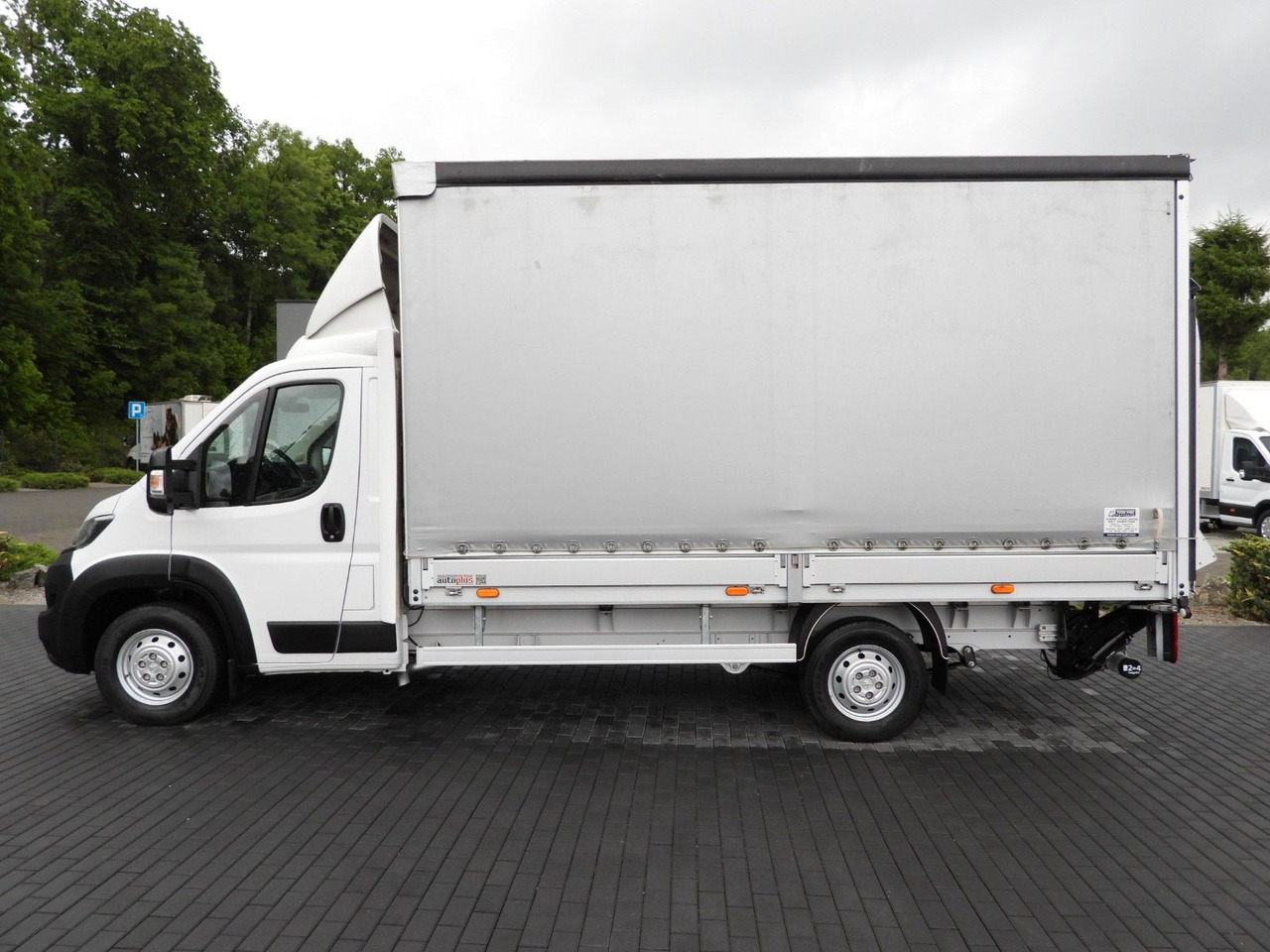 شاحنة ستارة جانبية Peugeot BOXER  PRITSCHE PLANE AUFZUG 8 PALETTEN TEMPOMAT: صورة 9