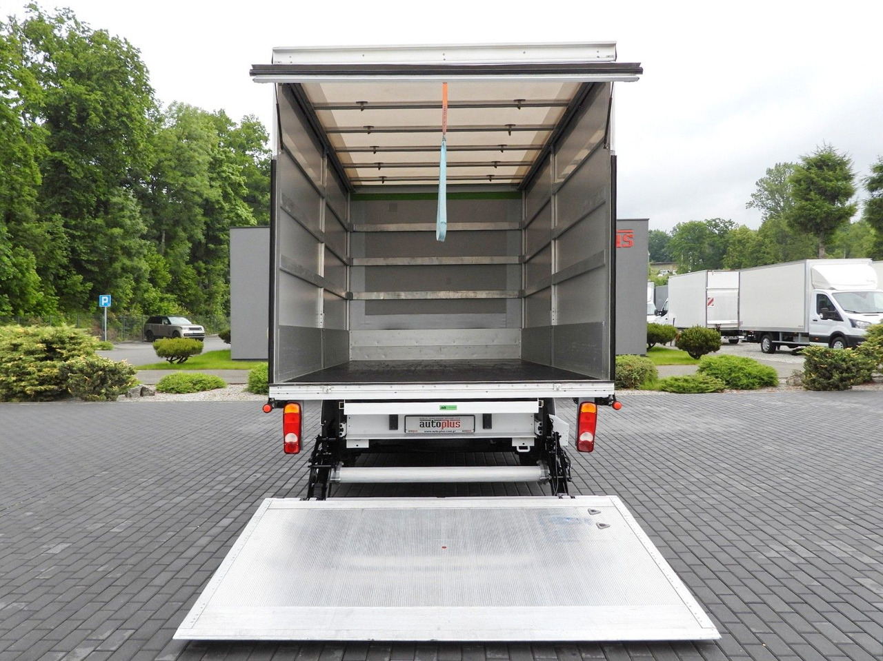 شاحنة ستارة جانبية Peugeot BOXER  PRITSCHE PLANE AUFZUG 8 PALETTEN TEMPOMAT: صورة 12