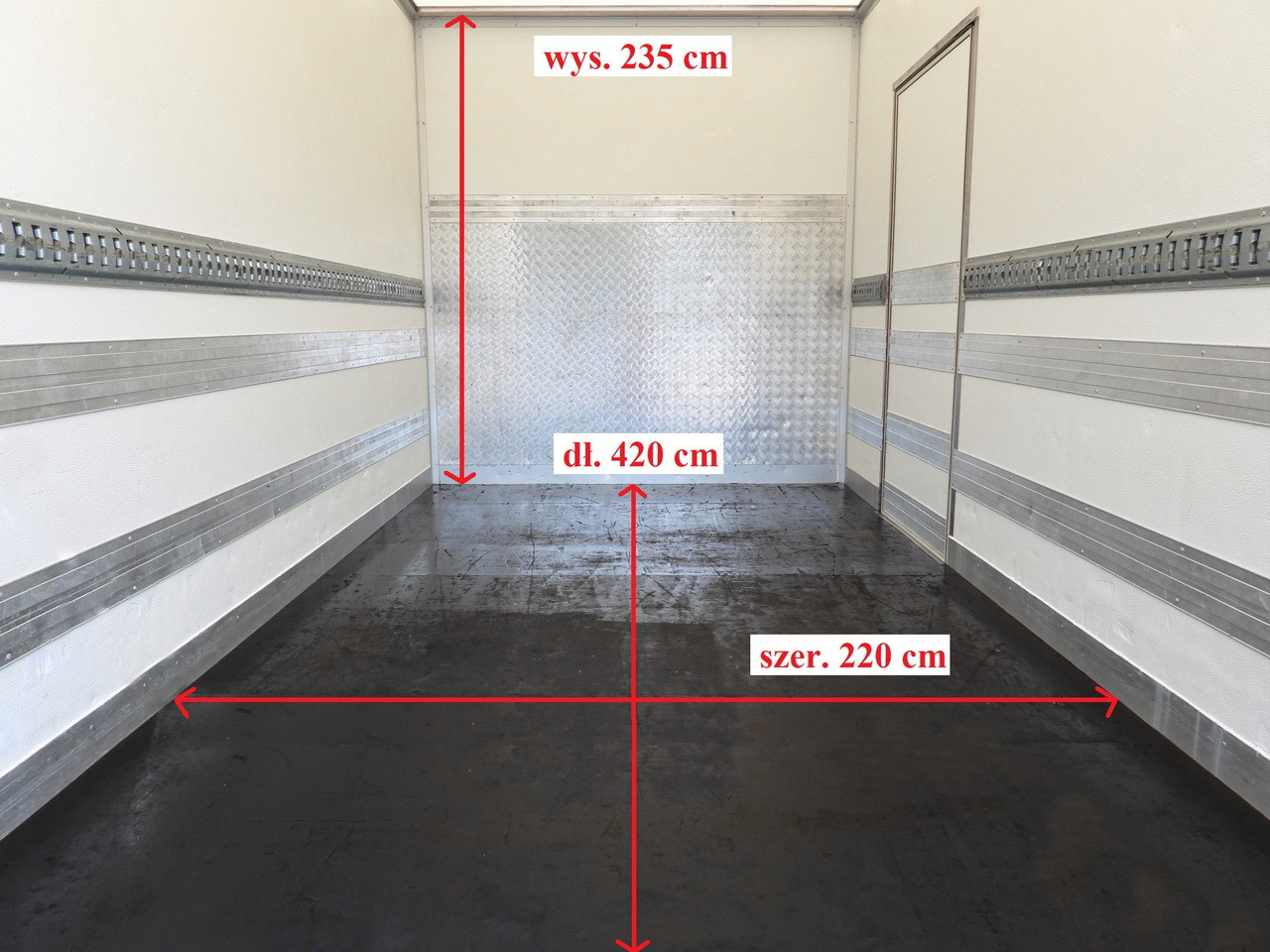 شاحنة مغلقة الصندوق RENAULT MASTER  BOX LIFT 8 PALLETS CRUISE CONTROL LED LIGHTS AIR CONDITIONING  165HP: صورة 13