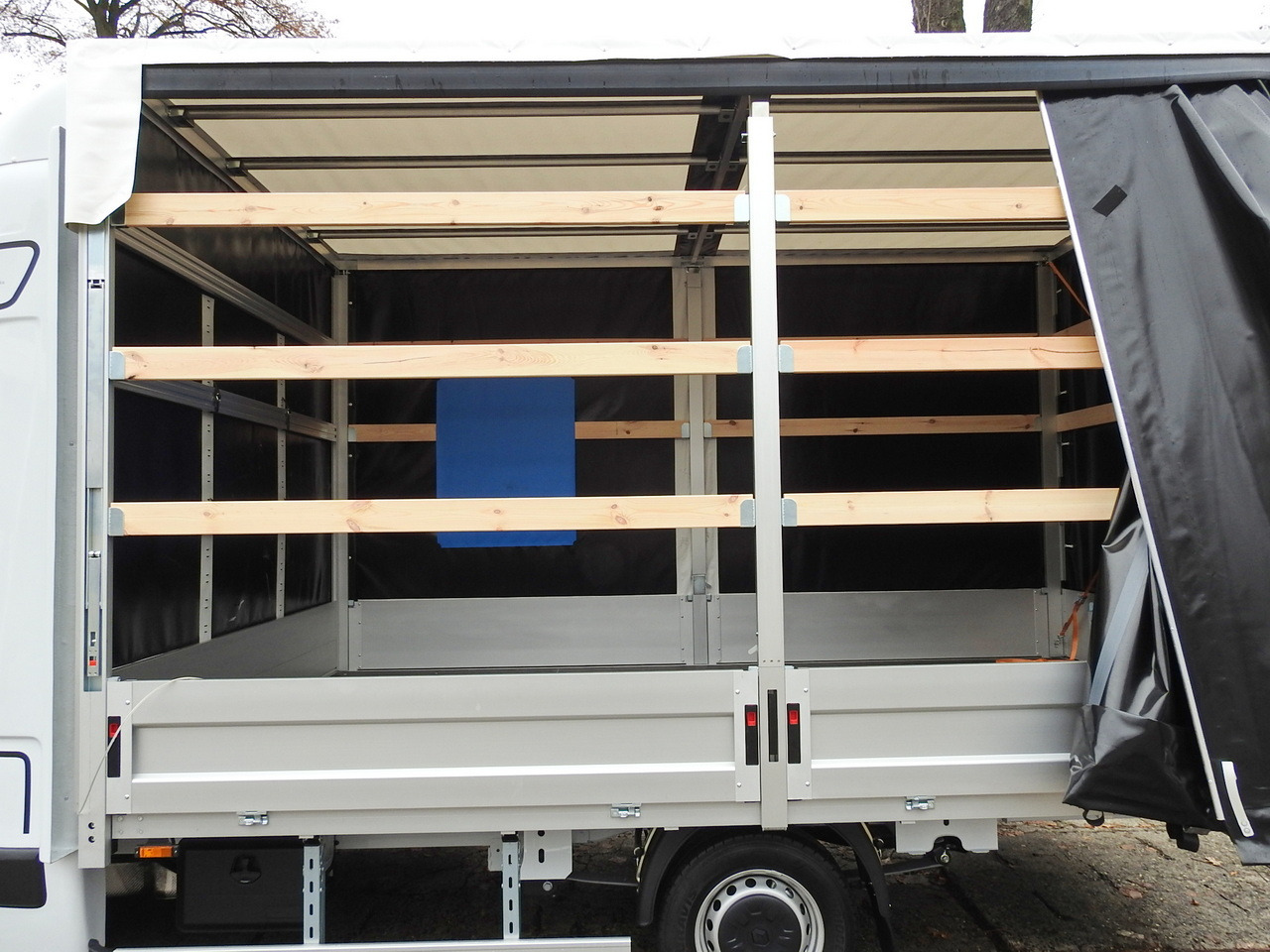 جديدة شاحنة ستارة جانبية RENAULT MASTER NEW TARPAULIN 10 PALLETS WEBASTO CRUISE CONTROL AIR CONDITIONING LED LIGHTS Y 165HP: صورة 26