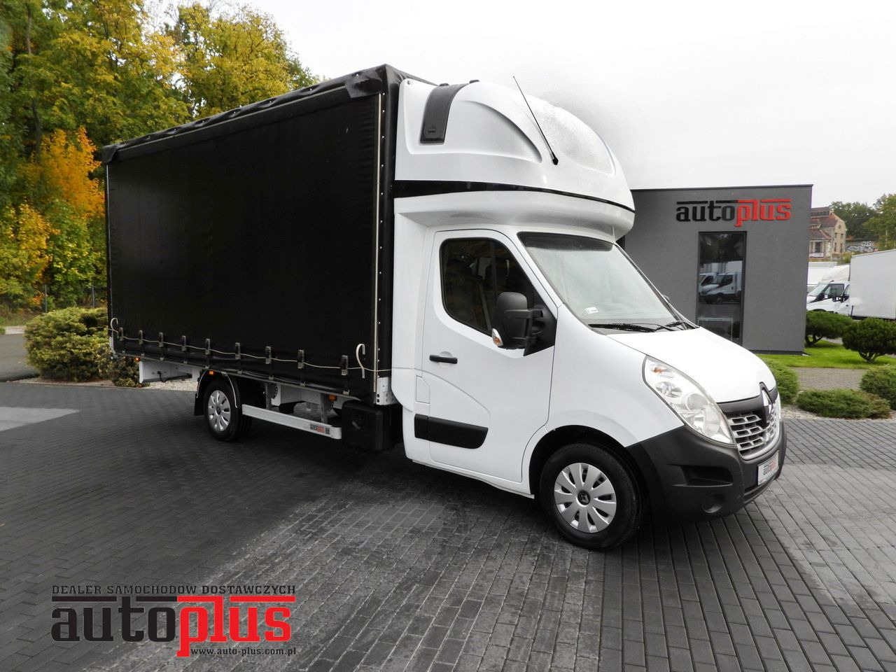 RENAULT MASTER TARPAULIN 10 PALLETS WEBASTO CRUISE CONTROL AIR CONDITIONING 170HP - شاحنة ستارة جانبية: صورة 1 RENAULT MASTER TARPAULIN 10 PALLETS WEBASTO CRUISE CONTROL AIR CONDITIONING 170HP - شاحنة ستارة جانبية: صورة 1