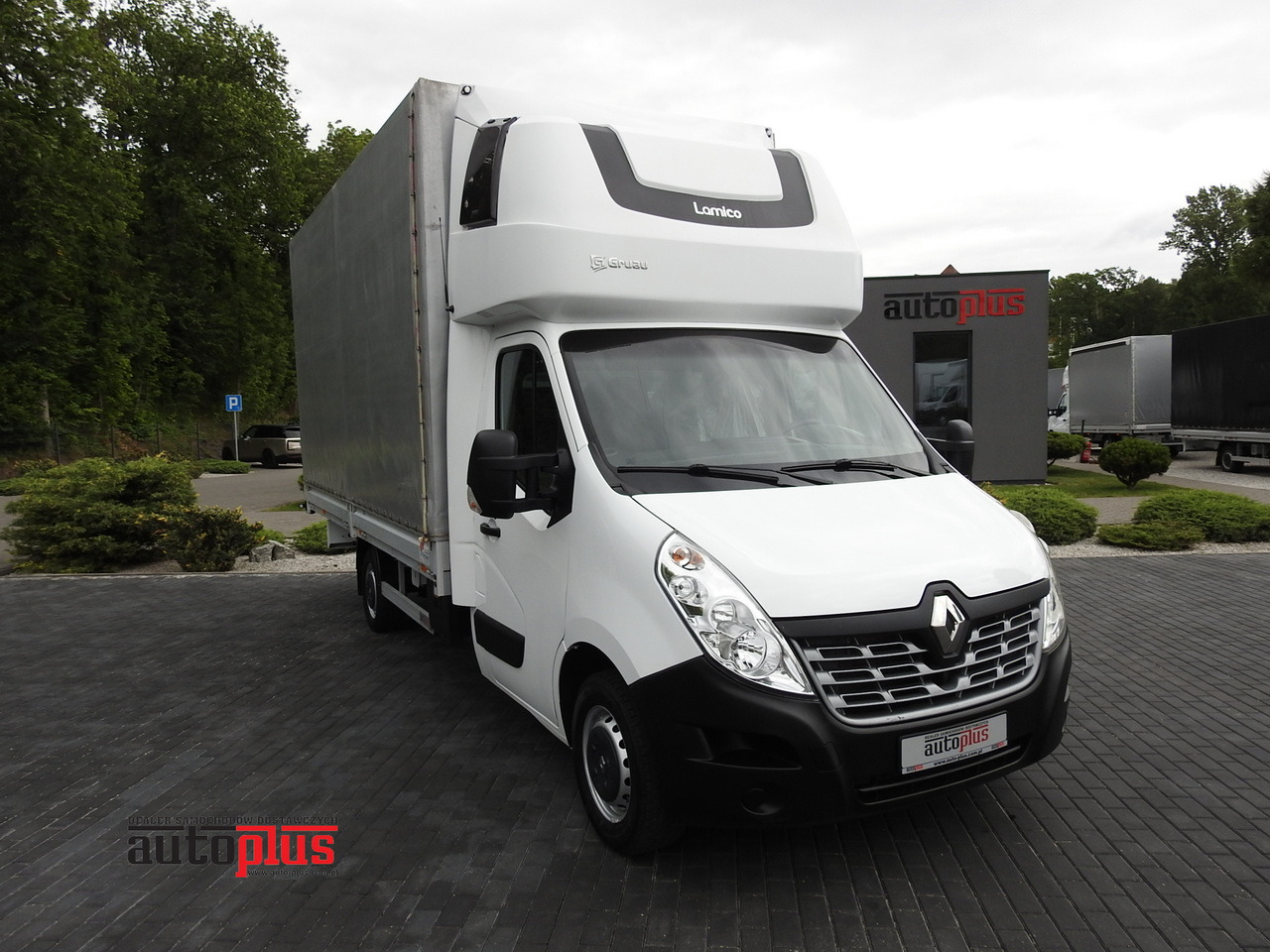 RENAULT MASTER TARPAULIN 10 PALLETS WEBASTO CRUISE CONTROL AIR CONDITIONING 170HP - شاحنة ستارة جانبية: صورة 1 RENAULT MASTER TARPAULIN 10 PALLETS WEBASTO CRUISE CONTROL AIR CONDITIONING 170HP - شاحنة ستارة جانبية: صورة 1