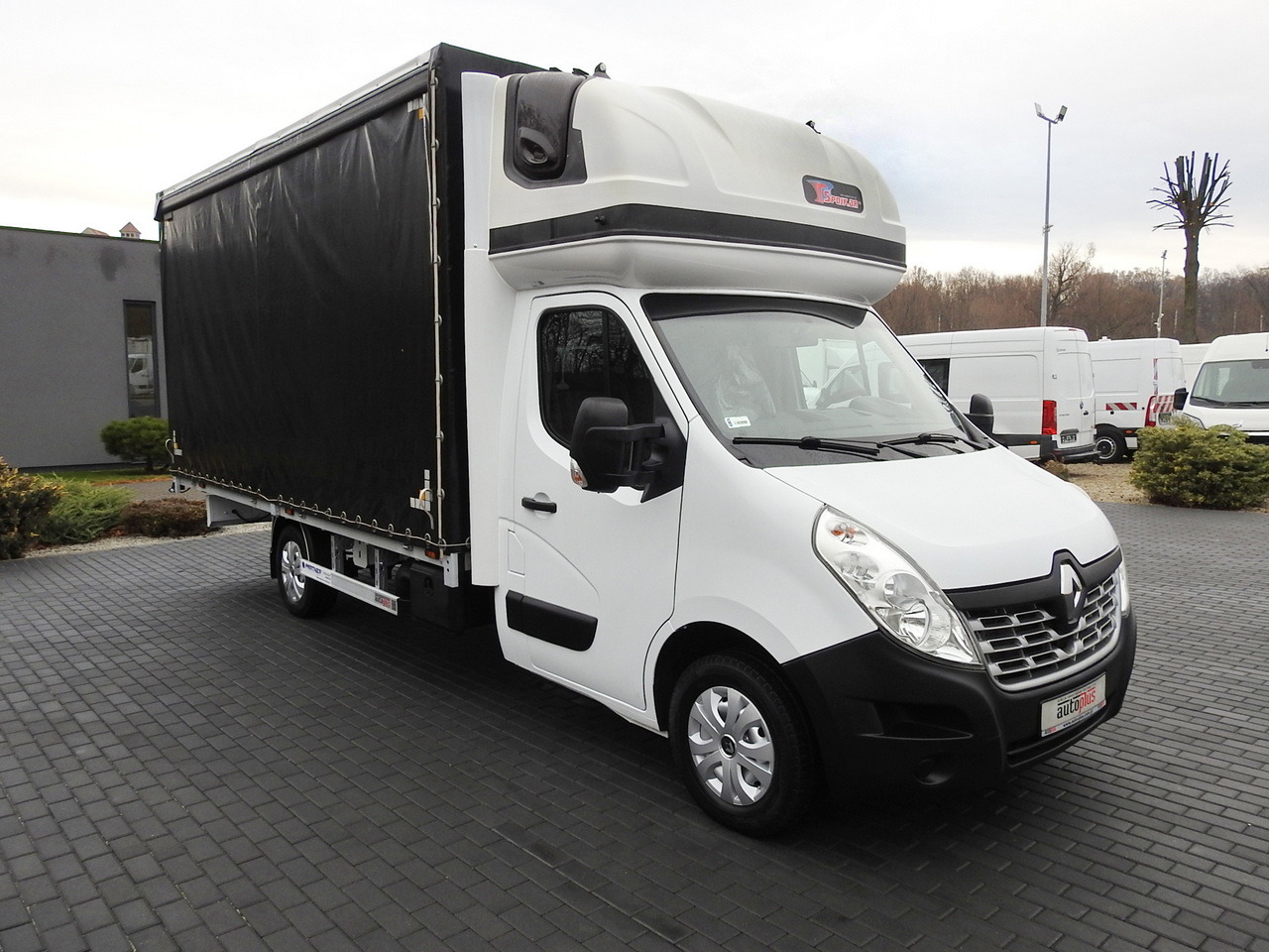 RENAULT MASTER TARPAULIN 10 PALLETS WEBASTO CRUISE CONTROL AIR CONDITIONING 170HP - شاحنة ستارة جانبية: صورة 4 RENAULT MASTER TARPAULIN 10 PALLETS WEBASTO CRUISE CONTROL AIR CONDITIONING 170HP - شاحنة ستارة جانبية: صورة 4