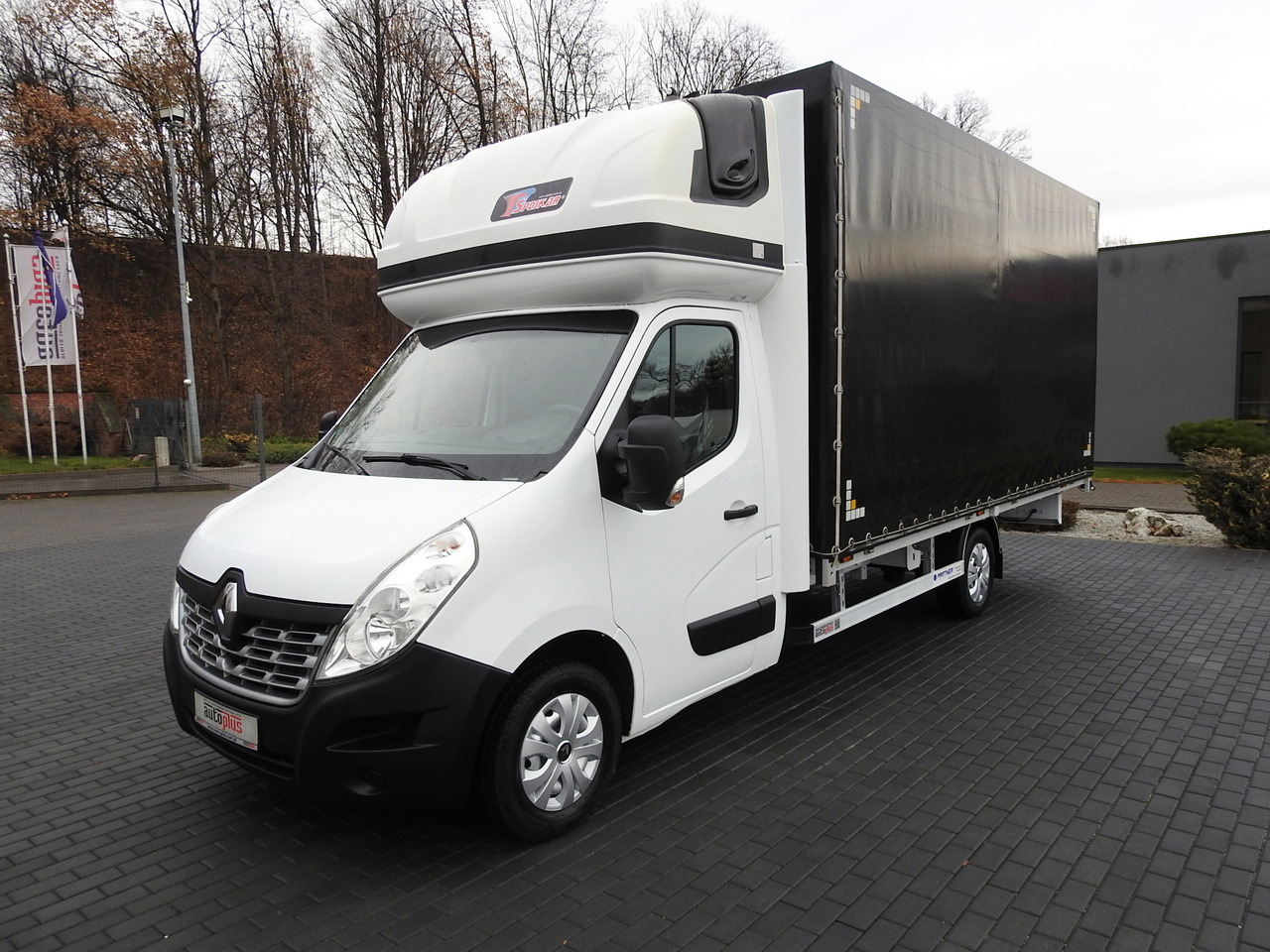 شاحنة ستارة جانبية RENAULT MASTER TARPAULIN 10 PALLETS WEBASTO CRUISE CONTROL AIR CONDITIONING  170HP: صورة 6