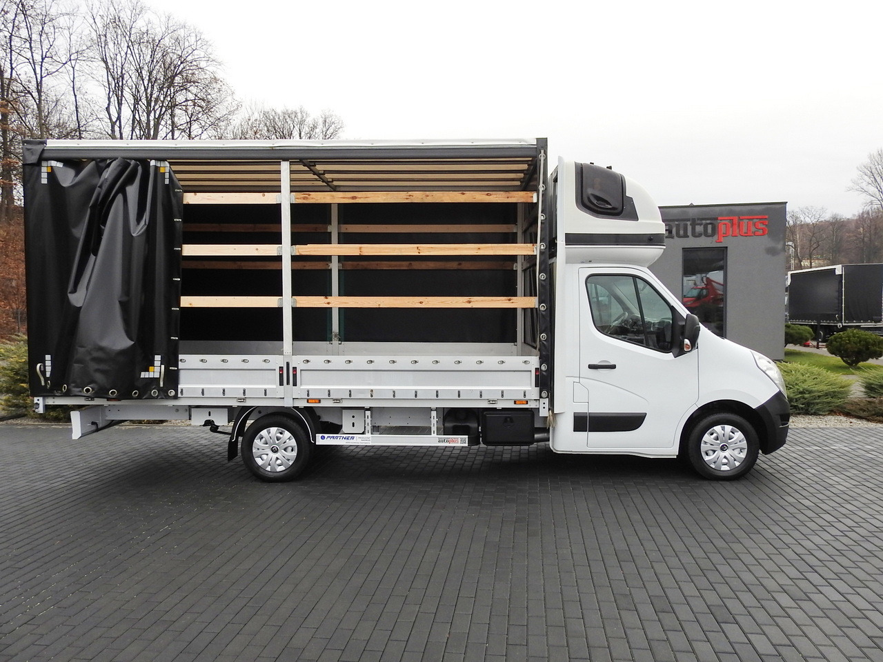 شاحنة ستارة جانبية RENAULT MASTER TARPAULIN 10 PALLETS WEBASTO CRUISE CONTROL AIR CONDITIONING  170HP: صورة 8