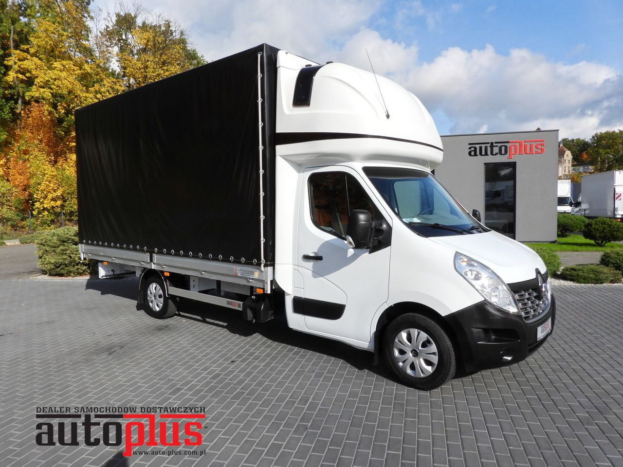 RENAULT MASTER TARPAULIN 10 PALLETS WEBASTO CRUISE CONTROL AIR CONDITIONING 170HP - شاحنة ستارة جانبية: صورة 1 RENAULT MASTER TARPAULIN 10 PALLETS WEBASTO CRUISE CONTROL AIR CONDITIONING 170HP - شاحنة ستارة جانبية: صورة 1