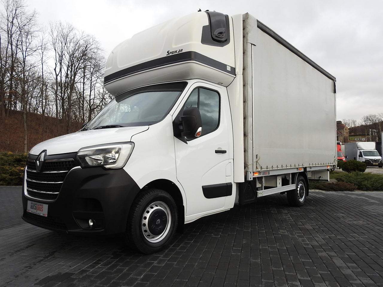 شاحنة ستارة جانبية RENAULT MASTER TARPAULIN 10 PALLETS WEBASTO CRUISE CONTROL AIR CONDITIONING LED LIGHTS PNEUMATICS  165HP: صورة 18
