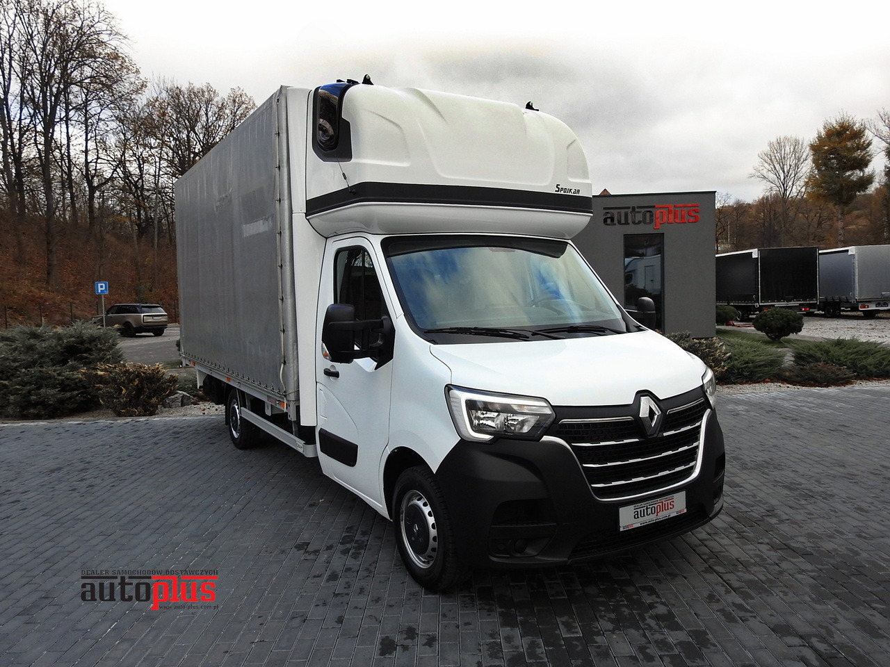 RENAULT MASTER TARPAULIN 10 PALLETS WEBASTO CRUISE CONTROL AIR CONDITIONING LED LIGHTS PNEUMATICS 165HP - شاحنة ستارة جانبية: صورة 1 RENAULT MASTER TARPAULIN 10 PALLETS WEBASTO CRUISE CONTROL AIR CONDITIONING LED LIGHTS PNEUMATICS 165HP - شاحنة ستارة جانبية: صورة 1