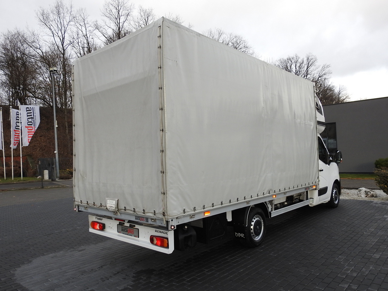 شاحنة ستارة جانبية RENAULT MASTER TARPAULIN 10 PALLETS WEBASTO CRUISE CONTROL AIR CONDITIONING LED LIGHTS PNEUMATICS  165HP: صورة 13