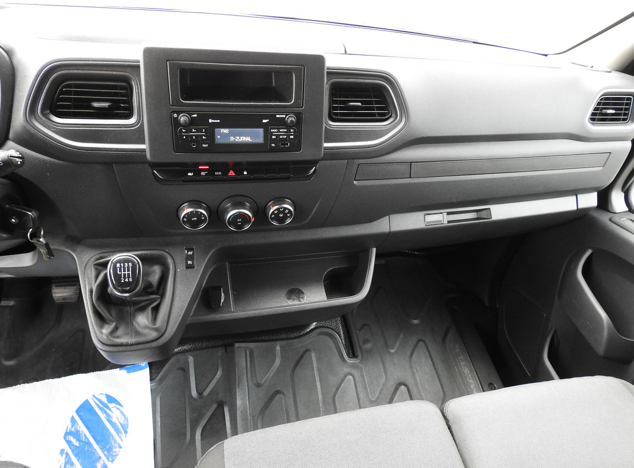 شاحنة ستارة جانبية RENAULT MASTER TARPAULIN 10 PALLETS WEBASTO CRUISE CONTROL AIR CONDITIONING LED LIGHTS PNEUMATICS  165HP: صورة 36