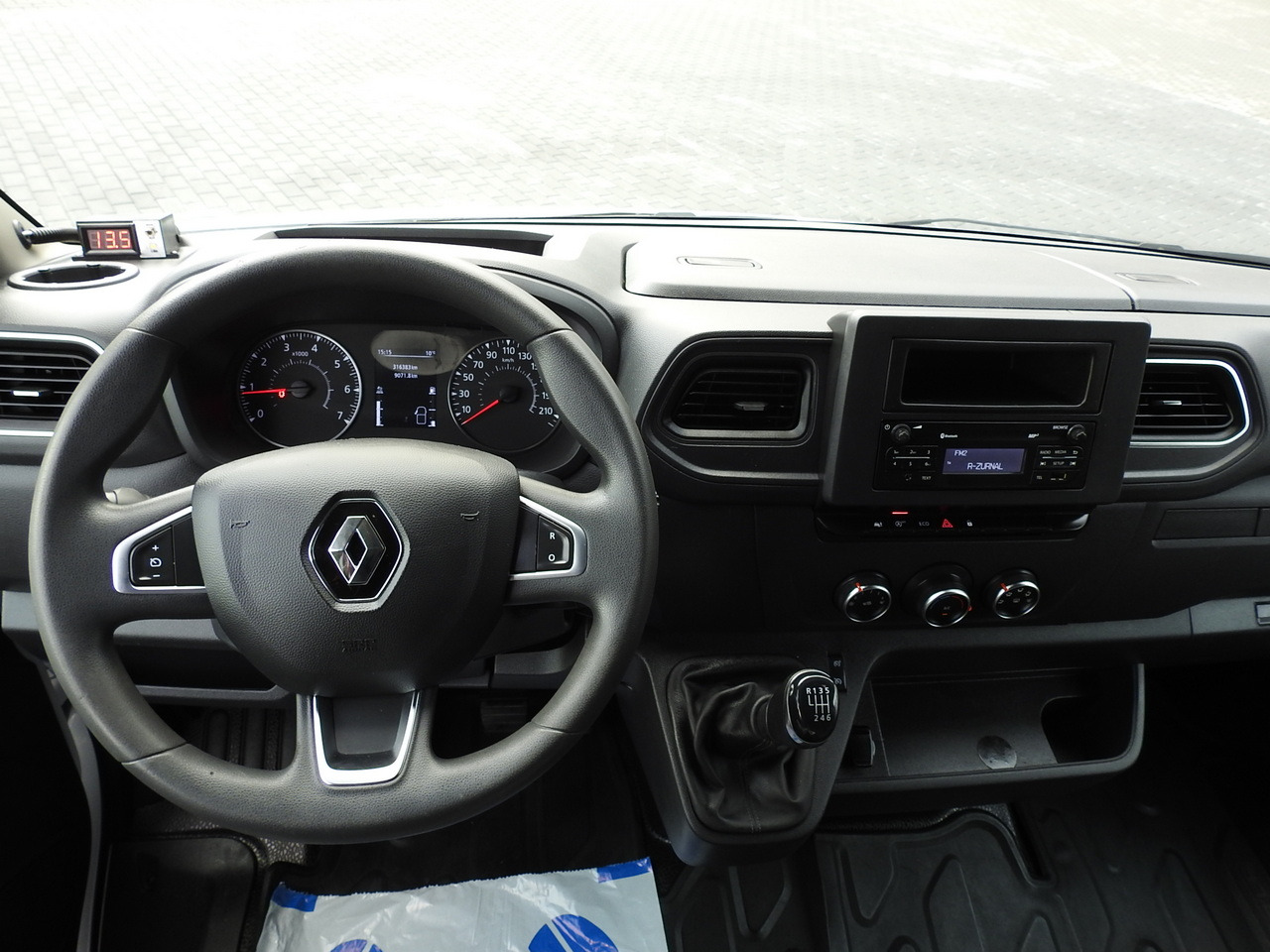 شاحنة ستارة جانبية RENAULT MASTER TARPAULIN 10 PALLETS WEBASTO CRUISE CONTROL AIR CONDITIONING LED LIGHTS PNEUMATICS  165HP: صورة 34