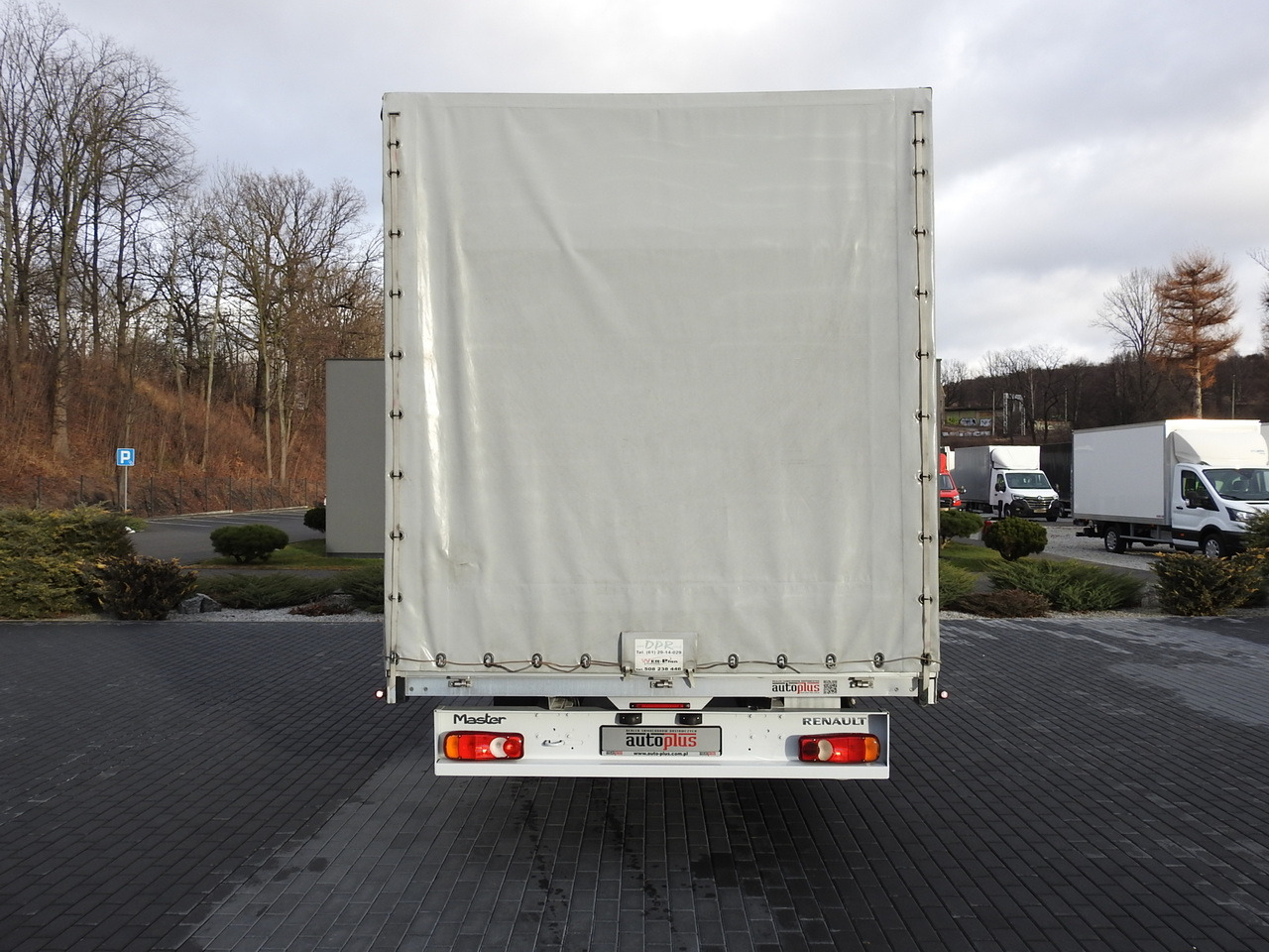 شاحنة ستارة جانبية RENAULT MASTER TARPAULIN 10 PALLETS WEBASTO CRUISE CONTROL AIR CONDITIONING LED LIGHTS PNEUMATICS  165HP: صورة 11