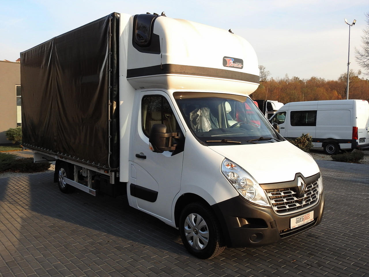 RENAULT MASTER TARPAULIN 10 PALLETS WEBASTO CRUISE CONTROL AIR CONDITIONING PNEUMATICS 170HP - شاحنة ستارة جانبية: صورة 4 RENAULT MASTER TARPAULIN 10 PALLETS WEBASTO CRUISE CONTROL AIR CONDITIONING PNEUMATICS 170HP - شاحنة ستارة جانبية: صورة 4