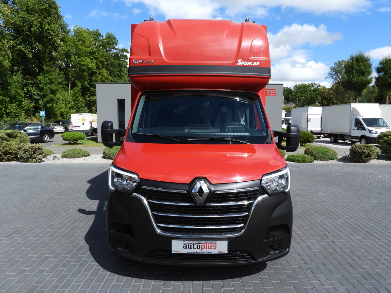 شاحنة ستارة جانبية RENAULT MASTER TARPAULIN 10 PALLETS WEBASTO CRUISE CONTROL LED LIGHTS AIR CONDITIONING  165HP: صورة 5