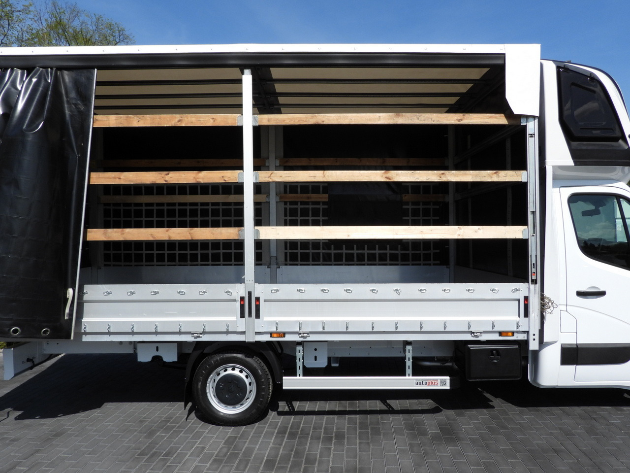 شاحنة ستارة جانبية RENAULT MASTER  TARPAULIN 10 PALLETS WEBASTO CRUISE CONTROL LED LIGHTS PNEUMATICS AIR CONDITIONING  165HP: صورة 24