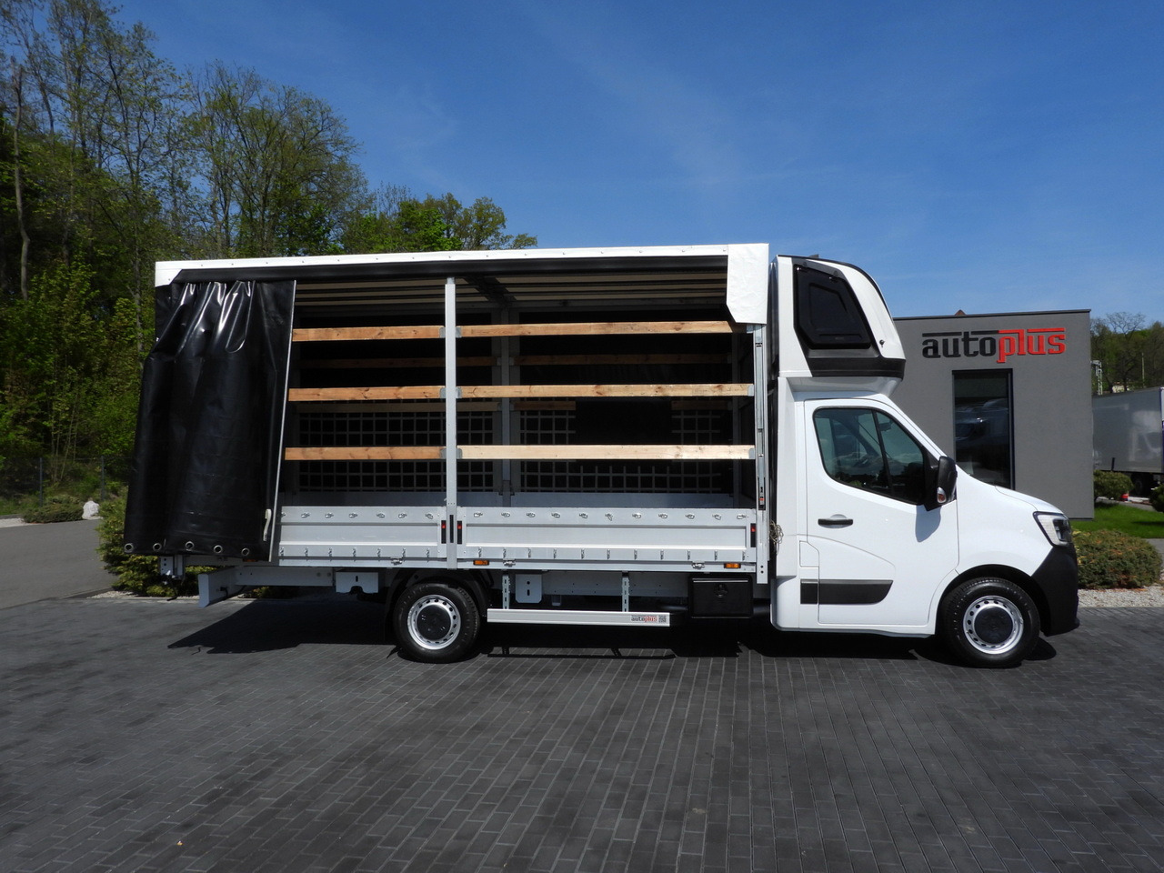 شاحنة ستارة جانبية RENAULT MASTER  TARPAULIN 10 PALLETS WEBASTO CRUISE CONTROL LED LIGHTS PNEUMATICS AIR CONDITIONING  165HP: صورة 8