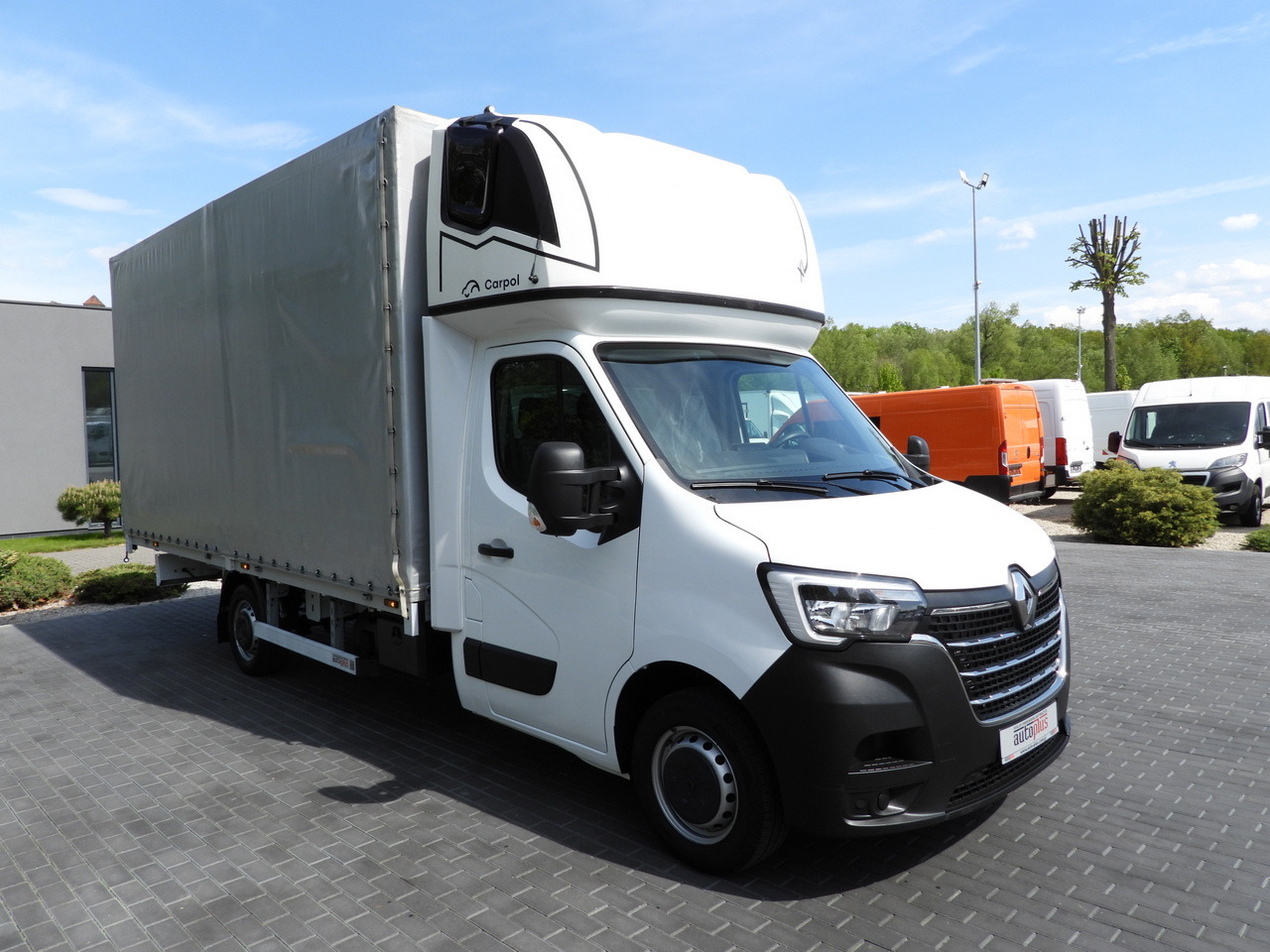 RENAULT MASTER TARPAULIN 10 PALLETS WEBASTO CRUISE CONTROL LED LIGHTS PNEUMATICS AIR CONDITIONING 165HP - شاحنة ستارة جانبية: صورة 4 RENAULT MASTER TARPAULIN 10 PALLETS WEBASTO CRUISE CONTROL LED LIGHTS PNEUMATICS AIR CONDITIONING 165HP - شاحنة ستارة جانبية: صورة 4
