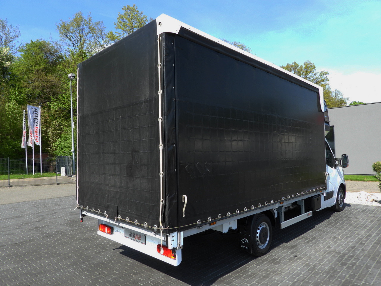 شاحنة ستارة جانبية RENAULT MASTER  TARPAULIN 10 PALLETS WEBASTO CRUISE CONTROL LED LIGHTS PNEUMATICS AIR CONDITIONING  165HP: صورة 13
