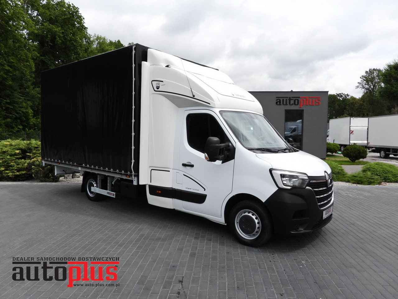 RENAULT MASTER TARPAULIN 10 PALLETS WEBASTO CRUISE CONTROL LED LIGHTS PNEUMATICS AIR CONDITIONING 165HP - شاحنة ستارة جانبية: صورة 1 RENAULT MASTER TARPAULIN 10 PALLETS WEBASTO CRUISE CONTROL LED LIGHTS PNEUMATICS AIR CONDITIONING 165HP - شاحنة ستارة جانبية: صورة 1