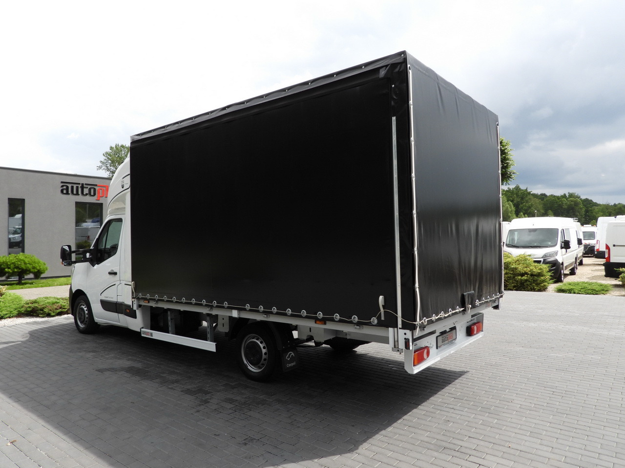 شاحنة ستارة جانبية RENAULT MASTER TARPAULIN 10 PALLETS WEBASTO CRUISE CONTROL LED LIGHTS PNEUMATICS AIR CONDITIONING  165HP: صورة 10