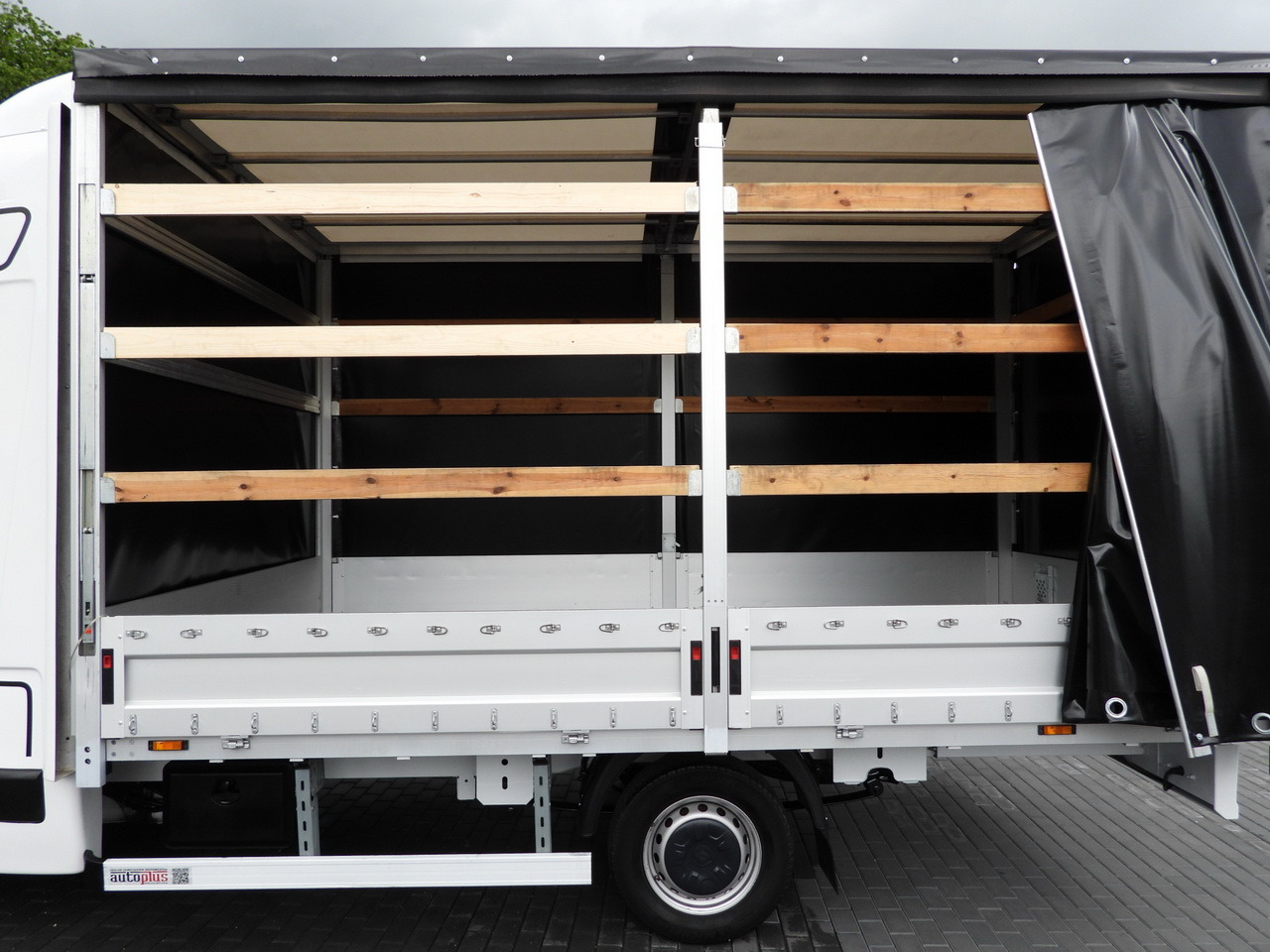 شاحنة ستارة جانبية RENAULT MASTER TARPAULIN 10 PALLETS WEBASTO CRUISE CONTROL LED LIGHTS PNEUMATICS AIR CONDITIONING  165HP: صورة 16