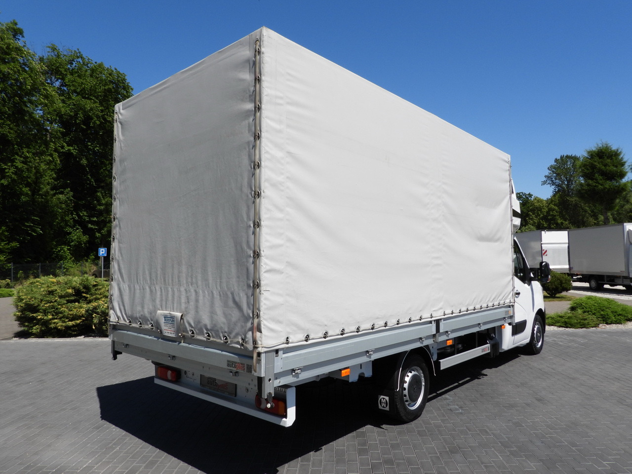 RENAULT MASTER TARPAULIN 10 PALLETS WEBASTO CRUISE CONTROL LED LIGHTS PNEUMATICS AIR CONDITIONING 165HP - شاحنة ستارة جانبية: صورة 3 RENAULT MASTER TARPAULIN 10 PALLETS WEBASTO CRUISE CONTROL LED LIGHTS PNEUMATICS AIR CONDITIONING 165HP - شاحنة ستارة جانبية: صورة 3
