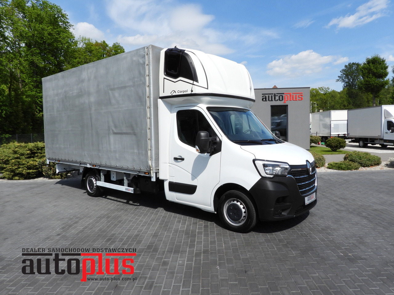 RENAULT MASTER TARPAULIN 10 PALLETS WEBASTO CRUISE CONTROL LED LIGHTS PNEUMATICS AIR CONDITIONING 165HP - شاحنة ستارة جانبية: صورة 1 RENAULT MASTER TARPAULIN 10 PALLETS WEBASTO CRUISE CONTROL LED LIGHTS PNEUMATICS AIR CONDITIONING 165HP - شاحنة ستارة جانبية: صورة 1