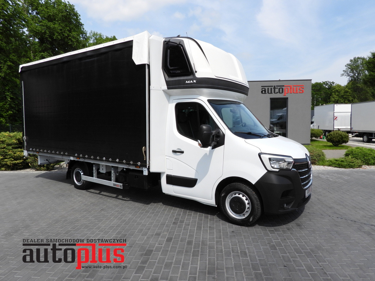 RENAULT MASTER TARPAULIN 12 PALLETS WEBASTO CRUISE CONTROL LED LIGHTS PNEUMATICS AIR CONDITIONING 165HP - شاحنة ستارة جانبية: صورة 1 RENAULT MASTER TARPAULIN 12 PALLETS WEBASTO CRUISE CONTROL LED LIGHTS PNEUMATICS AIR CONDITIONING 165HP - شاحنة ستارة جانبية: صورة 1