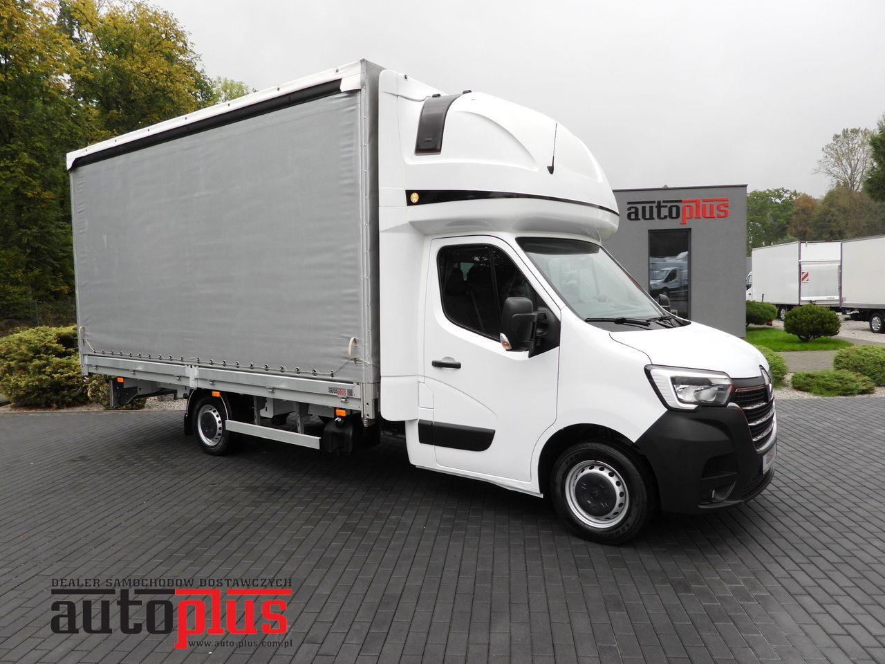 RENAULT MASTER TARPAULIN 12 PALLETS WEBASTO CRUISE CONTROL NAVIGATION LED LIGHTS PNEUMATICS AIR CONDITIONING 165HP - شاحنة ستارة جانبية: صورة 1 RENAULT MASTER TARPAULIN 12 PALLETS WEBASTO CRUISE CONTROL NAVIGATION LED LIGHTS PNEUMATICS AIR CONDITIONING 165HP - شاحنة ستارة جانبية: صورة 1