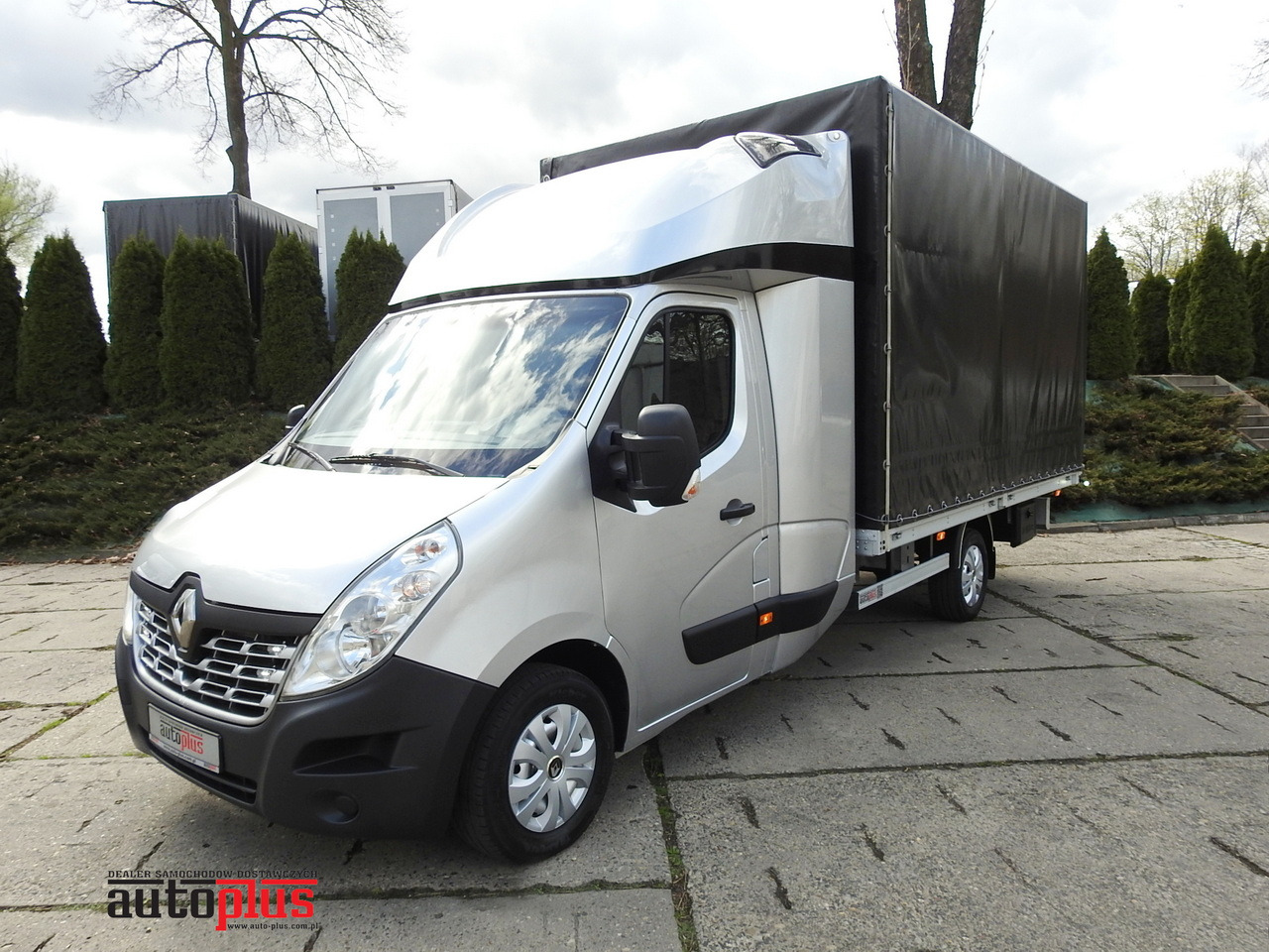RENAULT MASTER TARPAULIN 8 PALLETS WEBASTO CRUISE CONTROL NAVIGATION AIR CONDITIONING PNEUMATICS 170HP - شاحنة ستارة جانبية: صورة 1 RENAULT MASTER TARPAULIN 8 PALLETS WEBASTO CRUISE CONTROL NAVIGATION AIR CONDITIONING PNEUMATICS 170HP - شاحنة ستارة جانبية: صورة 1