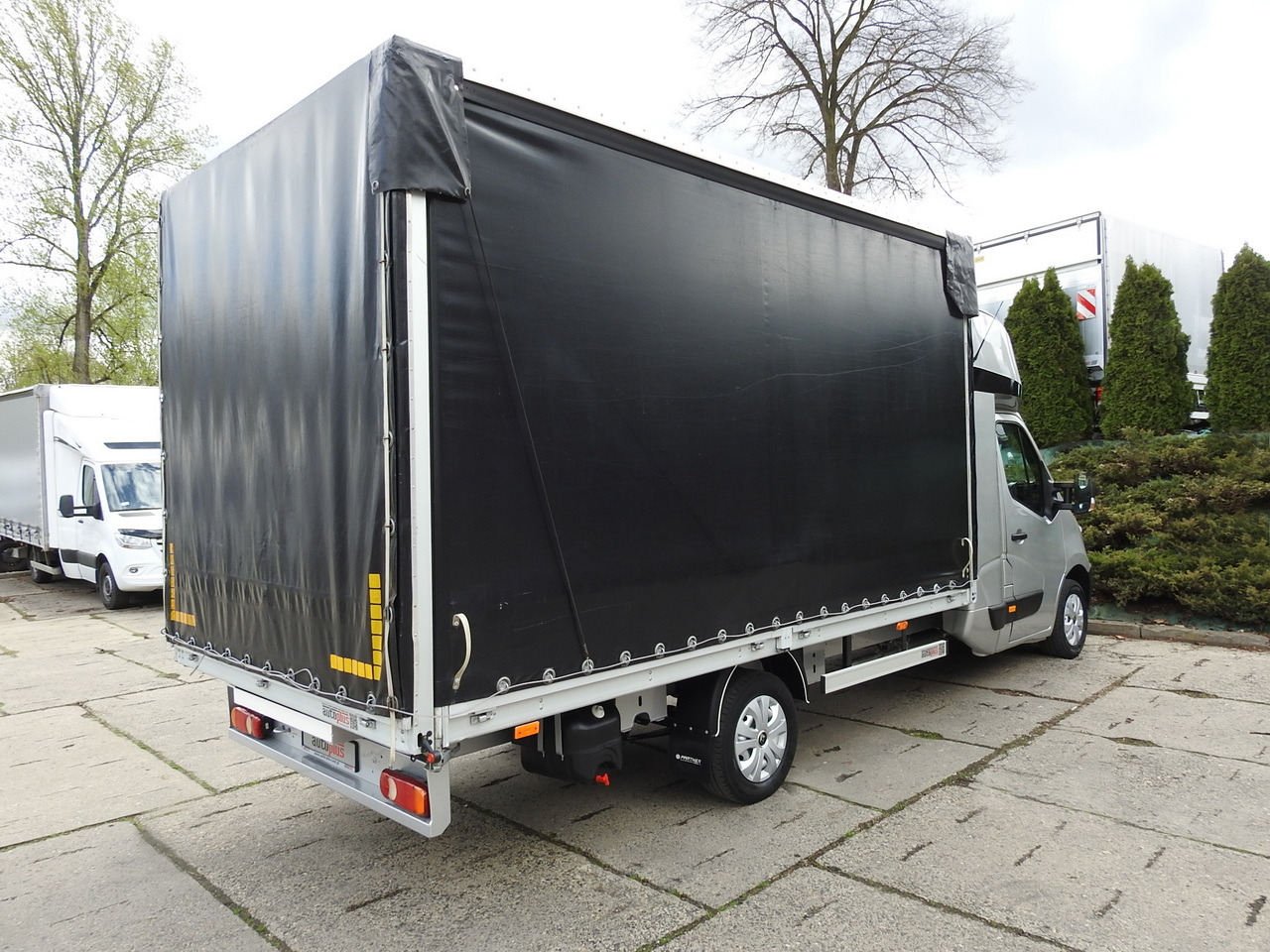 RENAULT MASTER TARPAULIN 8 PALLETS WEBASTO CRUISE CONTROL NAVIGATION AIR CONDITIONING PNEUMATICS 170HP - شاحنة ستارة جانبية: صورة 3 RENAULT MASTER TARPAULIN 8 PALLETS WEBASTO CRUISE CONTROL NAVIGATION AIR CONDITIONING PNEUMATICS 170HP - شاحنة ستارة جانبية: صورة 3