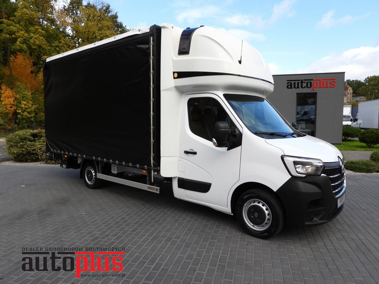 RENAULT MASTER TARPAULIN LIFT 10 PALLETS CRUISE CONTROL LED LIGHTS AIR CONDITIONING 165HP - شاحنة ستارة جانبية: صورة 1 RENAULT MASTER TARPAULIN LIFT 10 PALLETS CRUISE CONTROL LED LIGHTS AIR CONDITIONING 165HP - شاحنة ستارة جانبية: صورة 1